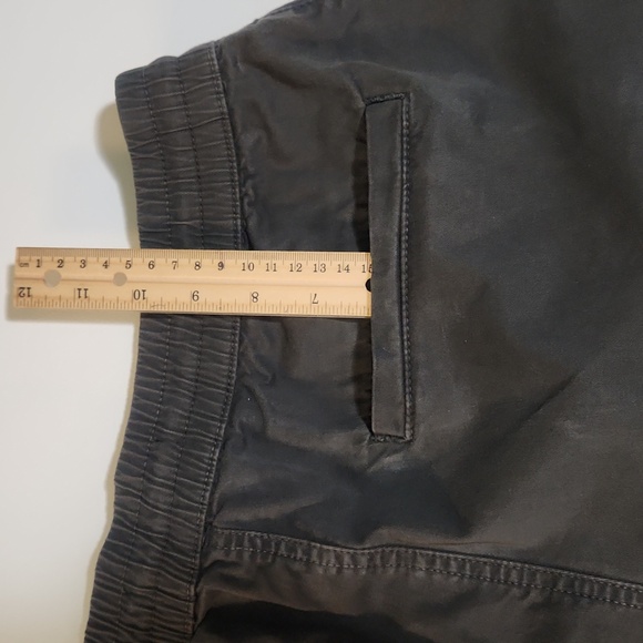 Men's Zara Shorts Dark Olive Green - Picture 7 of 10